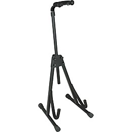 Musician's Gear Deluxe A-Frame Electric Guitar and Bass Stand Black