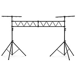 Open Box Musician's Gear Lighting Stand with Truss Level 1 Black