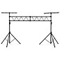 Open Box Musician's Gear Lighting Stand with Truss Level 1 Black thumbnail