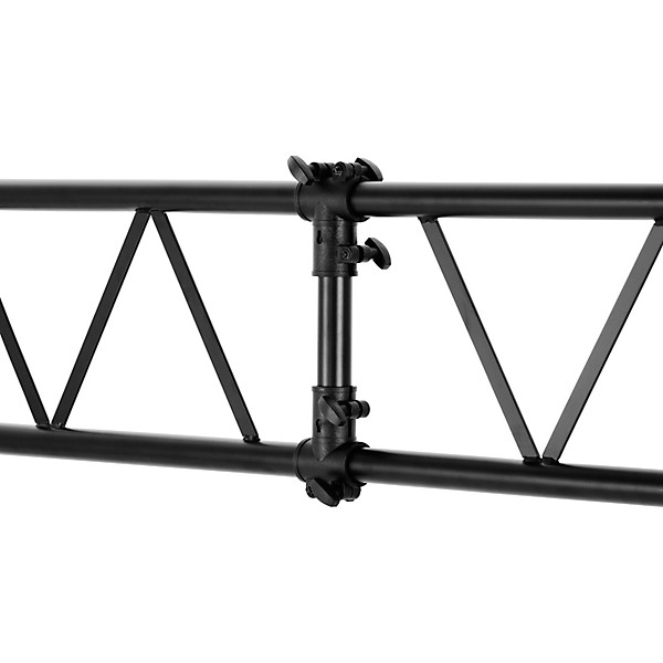 Musician's Gear Lighting Stand With Truss Black