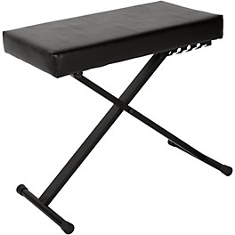 Open Box Musician's Gear Deluxe Keyboard Bench Level 1