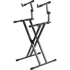 On-Stage Double-X Bullet Nose Keyboard Stand With Lok-Tight On-Stage Double-X Bullet Nose Keyboard Stand With Lok-Tight