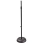 Proline MS235 Round Base Microphone Stand Black thumbnail