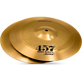 Wuhan 457 Rock Hi-Hat Cymbals 13 in.