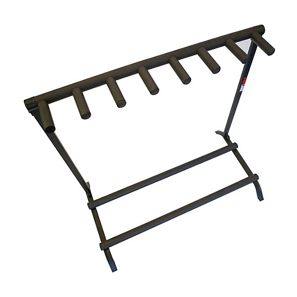 Proline PLMS7 7-Guitar Folding Stand Black