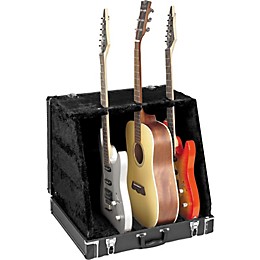 Road Runner 3 Space Guitar Stand Case Black