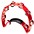 Rhythm Tech Ergonomic Tambourine Red Rhythm Tech Ergonomic Tambourine Red