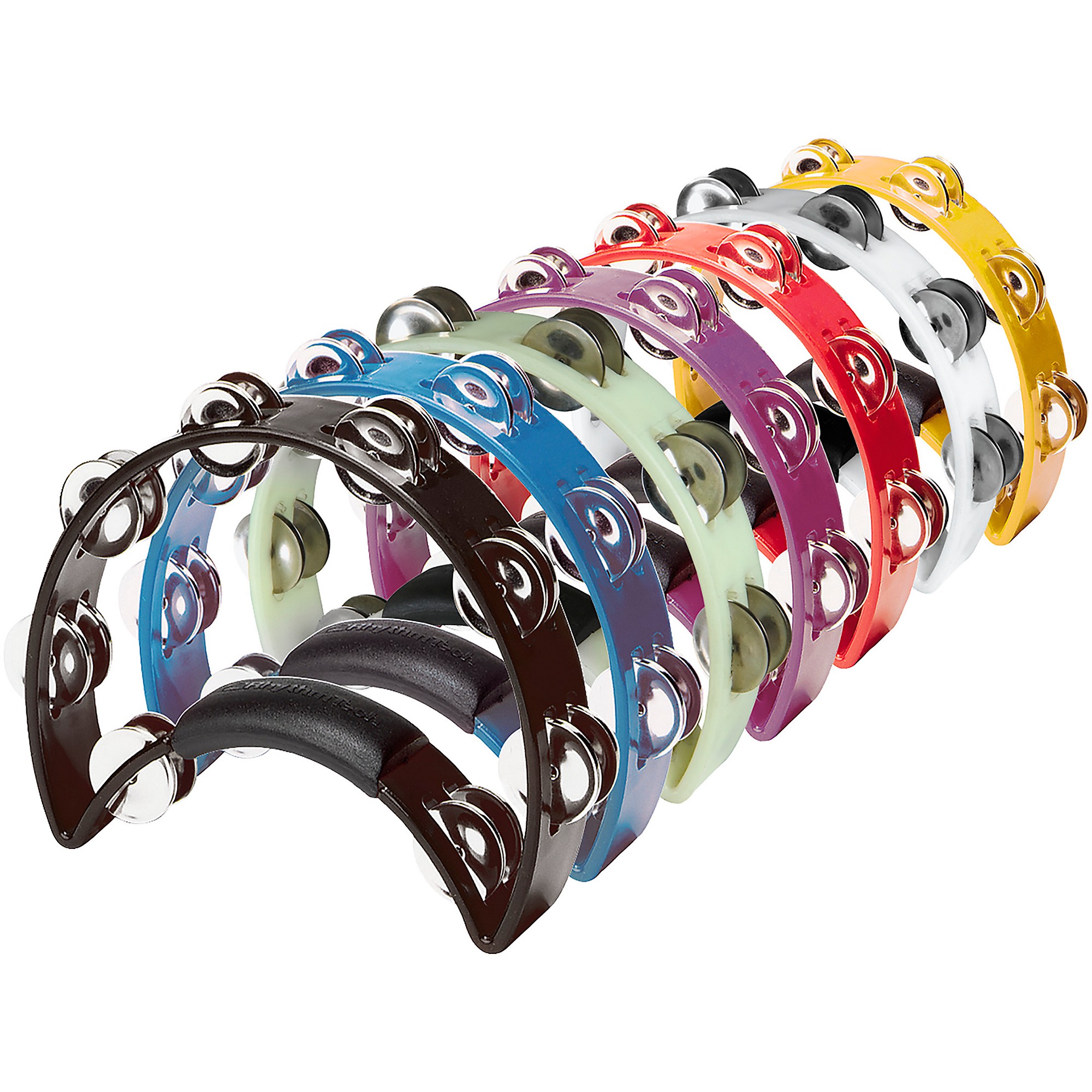 Rhythm Tech Ergonomic Tambourine - Yellow | Guitar Center