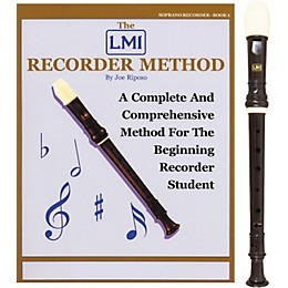 LMI Baroque Soprano Recorder with Book