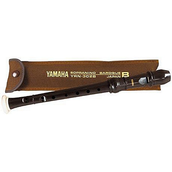 Yamaha YRN-302B Professional Sopranino Recorder With Baroque Fingering