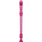 Yamaha YRS-20 Soprano Translucent Recorder with Baroque Fingering Translucent Pink