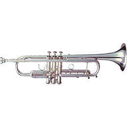 Open Box Getzen 900S Eterna Classic Series Bb Trumpet Level 2 Silver 888365518138