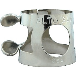 Giardinelli Alto Saxophone Ligature Nickel