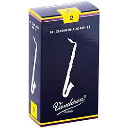 Vandoren Alto Clarinet Reeds Strength 2 Box of 10 Vandoren Alto Clarinet Reeds Strength 2 Box of 10