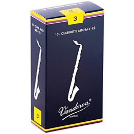 Vandoren Alto Clarinet Reeds Strength 2 Box of 10 Vandoren Alto Clarinet Reeds Strength 3 Box of 10