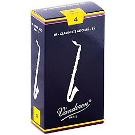 Vandoren Alto Clarinet Reeds Strength 2 Box of 10 Vandoren Alto Clarinet Reeds Strength 4 Box of 10