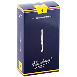 Vandoren Traditional Eb Clarinet Reeds Strength 3 Box of 10 Vandoren Traditional Eb Clarinet Reeds Strength 4 Box of 10