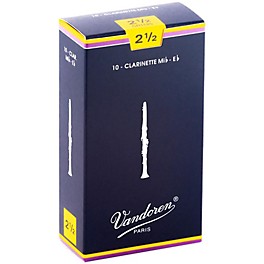 Vandoren Traditional Eb Clarinet Reeds Strength 3 Box of 10 Vandoren Traditional Eb Clarinet Reeds Strength 2.5 Box of 10