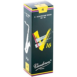 Vandoren Tenor Sax V16 Reeds Strength 3.5 Box of 5 Vandoren Tenor Sax V16 Reeds Strength 4 Box of 5