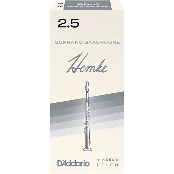 Frederick Hemke Soprano Saxophone Reeds Strength 2.5 Box of 5