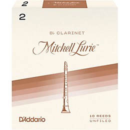 Mitchell Lurie Bb Clarinet Reeds Strength 2 Box of 10