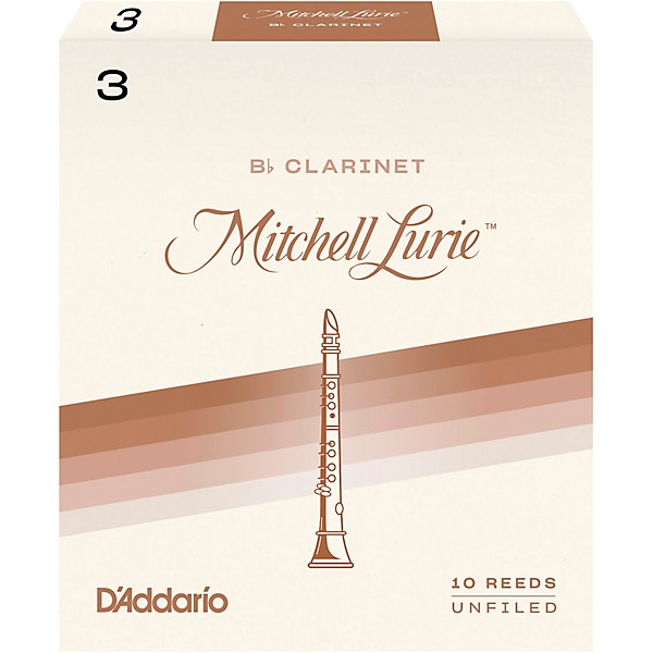 Mitchell Lurie Bb Clarinet Reeds Strength 3 Box of 10