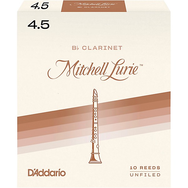 Mitchell Lurie Bb Clarinet Reeds Strength 4.5 Box of 10