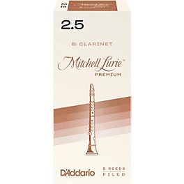 Mitchell Lurie Premium Bb Clarinet Reeds Strength 4.5 Box of 5 Mitchell Lurie Premium Bb Clarinet Reeds Strength 2.5 Box of 5