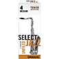 D'Addario Woodwinds Select Jazz Unfiled Tenor Saxophone Reeds Strength 4 Medium Box of 5 thumbnail