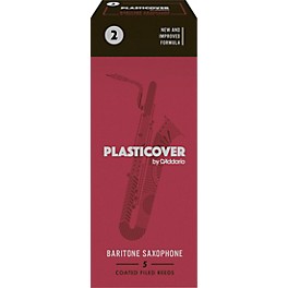 Rico Plasticover Baritone Saxophone Reeds Strength 3.5 Box of 5 Rico Plasticover Baritone Saxophone Reeds Strength 2 Box of 5