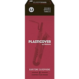 Rico Plasticover Baritone Saxophone Reeds Strength 2.5 Box of 5