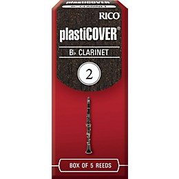 Rico Plasticover Bb Clarinet Reeds Strength 2 Box of 5