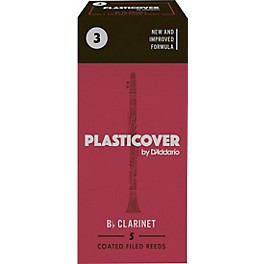 Rico Plasticover Bb Clarinet Reeds Strength 3 Box of 5 Rico Plasticover Bb Clarinet Reeds Strength 3 Box of 5