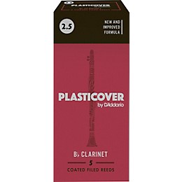 Rico Plasticover Bb Clarinet Reeds Strength 2.5 Box of 5