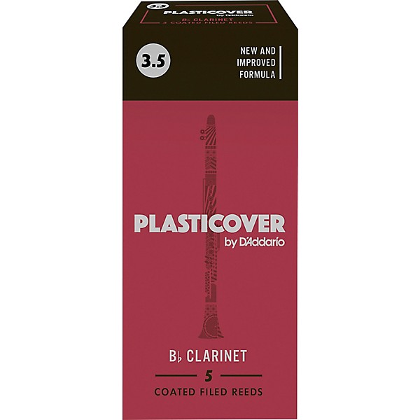 Rico Plasticover Bb Clarinet Reeds Strength 3.5 Box of 5
