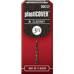 Rico Plasticover Bb Clarinet Reeds Strength 3.5 Box of 5