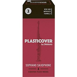 Rico Plasticover Soprano Saxophone Reeds Strength 2.5 Box of 5 Rico Plasticover Soprano Saxophone Reeds Strength 2 Box of 5