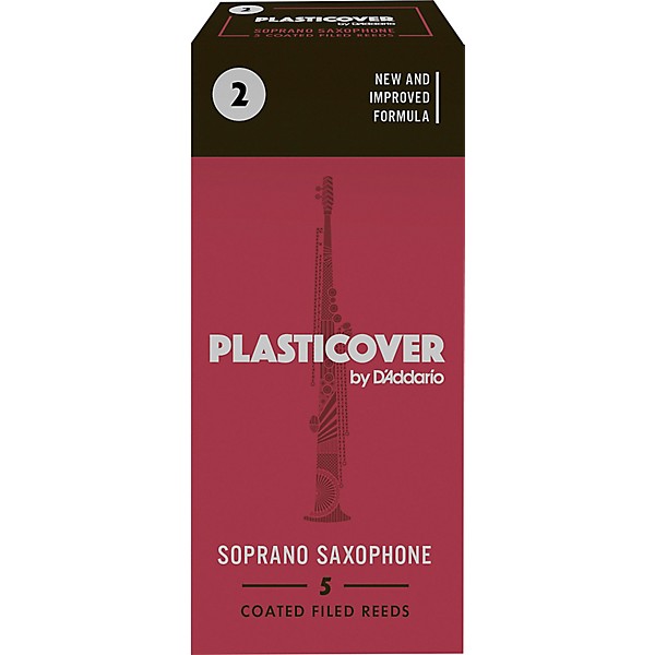 Rico Plasticover Soprano Saxophone Reeds Strength 2 Box of 5