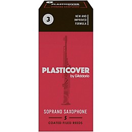 Rico Plasticover Soprano Saxophone Reeds Strength 3 Box of 5