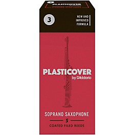 Rico Plasticover Soprano Saxophone Reeds Strength 2.5 Box of 5 Rico Plasticover Soprano Saxophone Reeds Strength 3 Box of 5