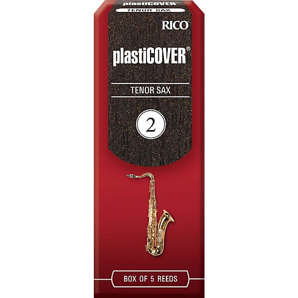 Rico Plasticover Tenor Saxophone Reeds Strength 2 Box of 5