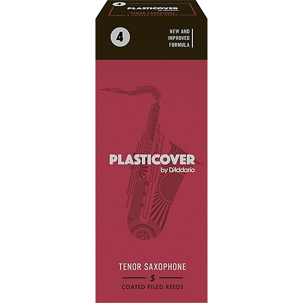 Rico Plasticover Tenor Saxophone Reeds Strength 4 Box of 5