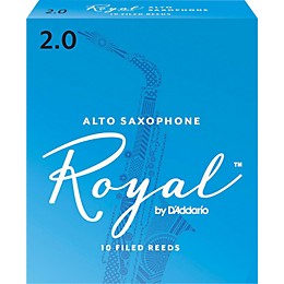 Rico Royal Alto Saxophone Reeds Strength 2
