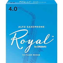 Rico Royal Alto Saxophone Reeds Strength 4