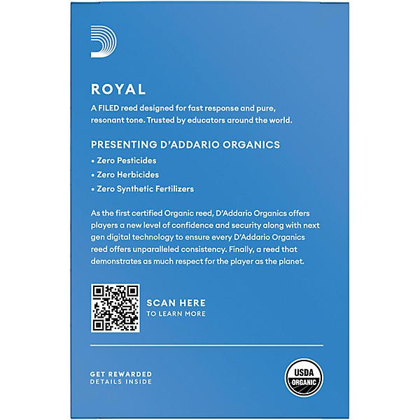 Rico Royal Alto Saxophone Reeds Strength 1.5