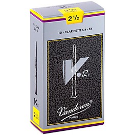 Vandoren V12 Bb Clarinet Reeds Strength 3.5 Box of 10 Vandoren V12 Bb Clarinet Reeds Strength 2.5 Box of 10