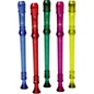 Canto One-Piece Translucent Soprano Recorder with Baroque Fingering Transparent Blue thumbnail