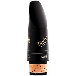Open Box Vandoren M15 Bb Clarinet Mouthpiece Level 2 13 Series - M15 (A440) 194744437472