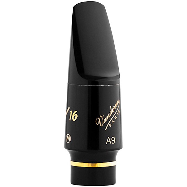 Vandoren V16 Series Hard Rubber Alto Saxophone Mouthpiece A9 - Medium Chamber