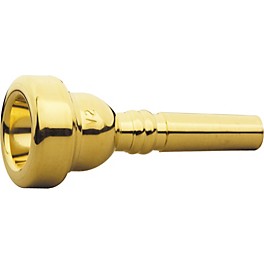 Schilke Symphony Series Cornet Mouthpiece in Gold V1 Gold Schilke Symphony Series Cornet Mouthpiece in Gold Gold